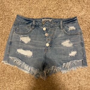 Refuge from Charlotte Russe Denim Shorts